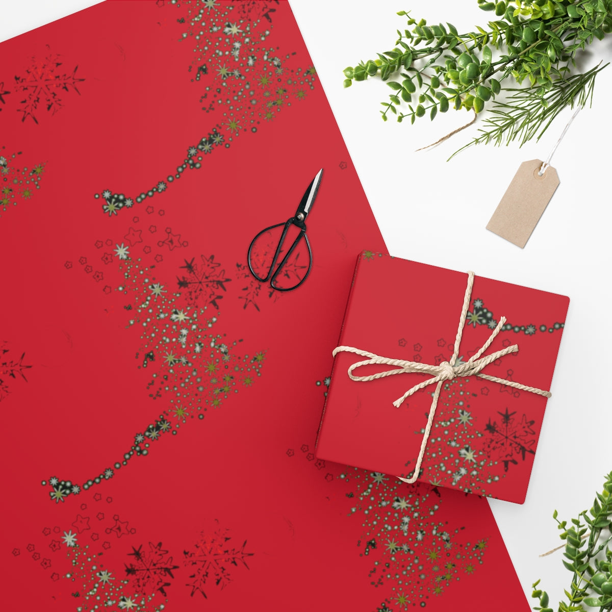 Christmas Tree Wrapping Paper