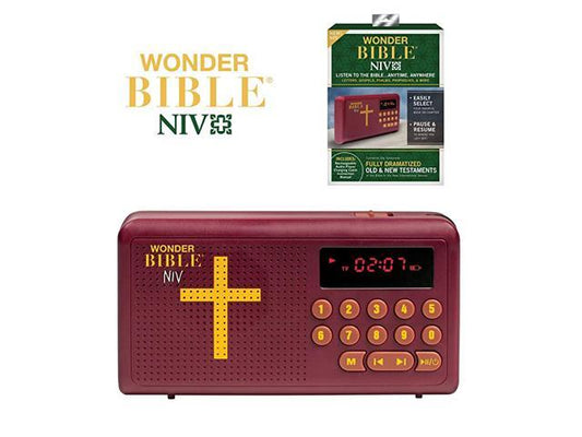 Bible NIV The Talking Audio Bible Player New International Version As Seen on TV