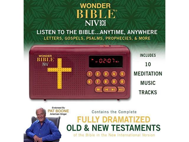 Bible NIV The Talking Audio Bible Player New International Version As Seen on TV