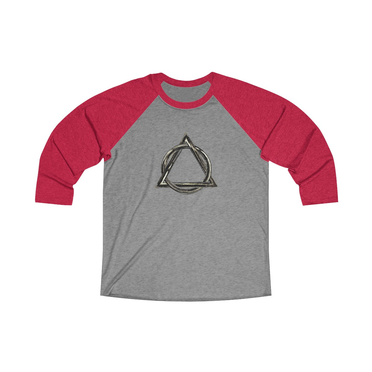 Unisex Tri-Blend 3/4 Raglan Tee