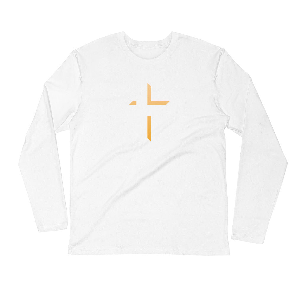 the Cross Long Sleeve Fitted Crew