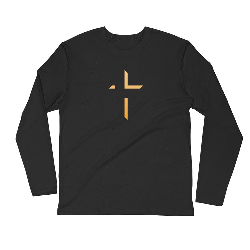 the Cross Long Sleeve Fitted Crew