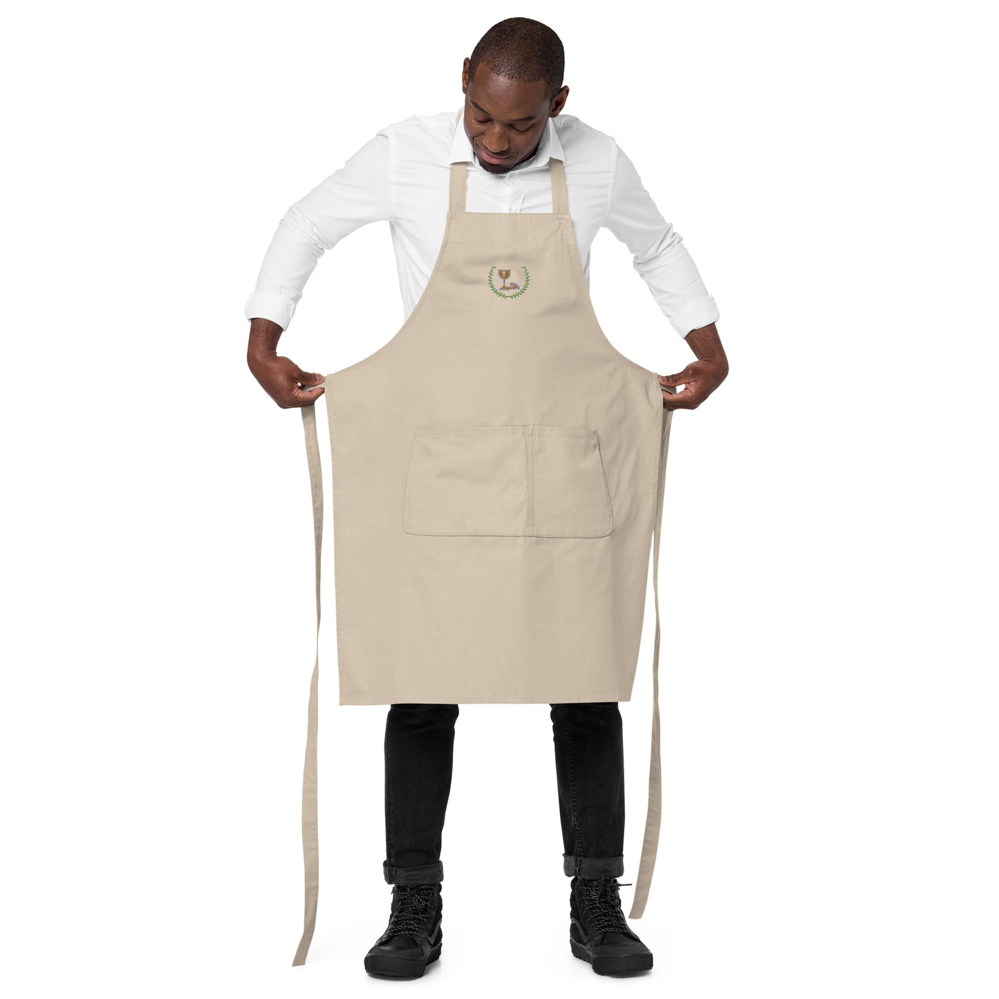 Organic cotton apron