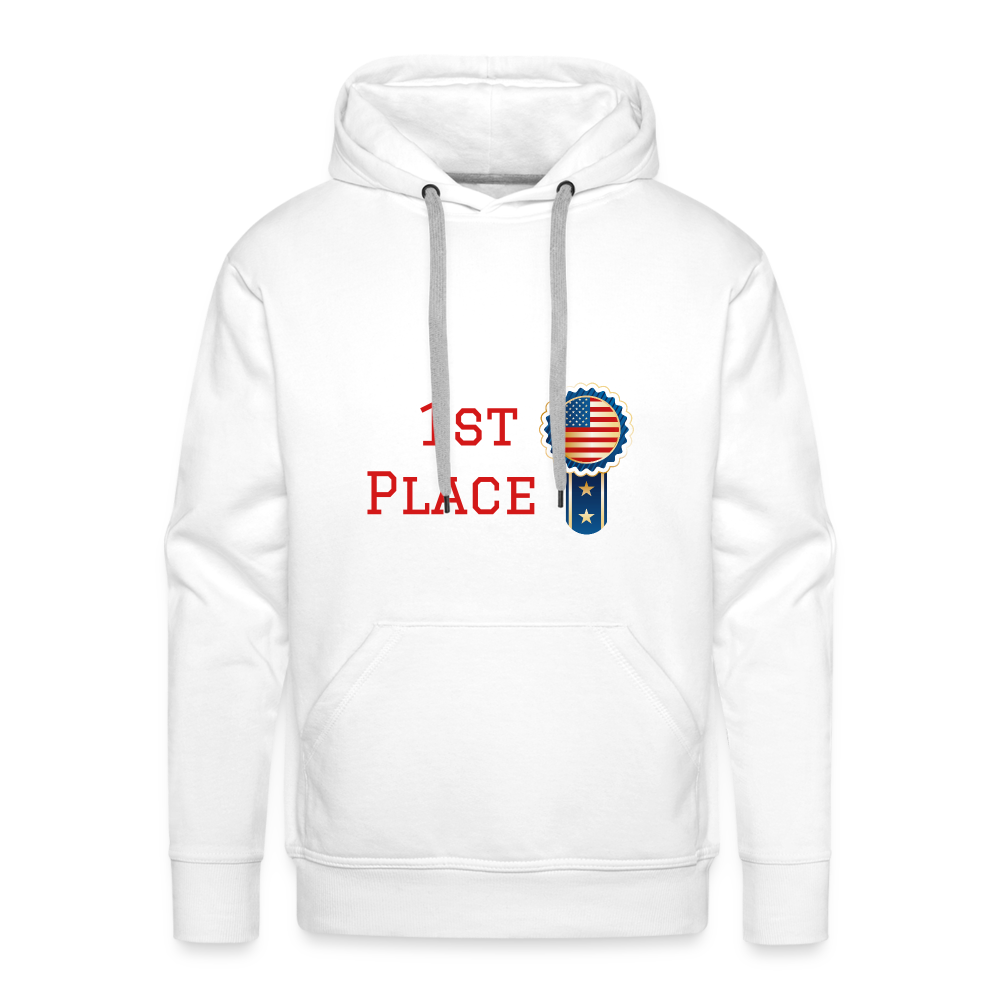 Men’s Premium Hoodie - white