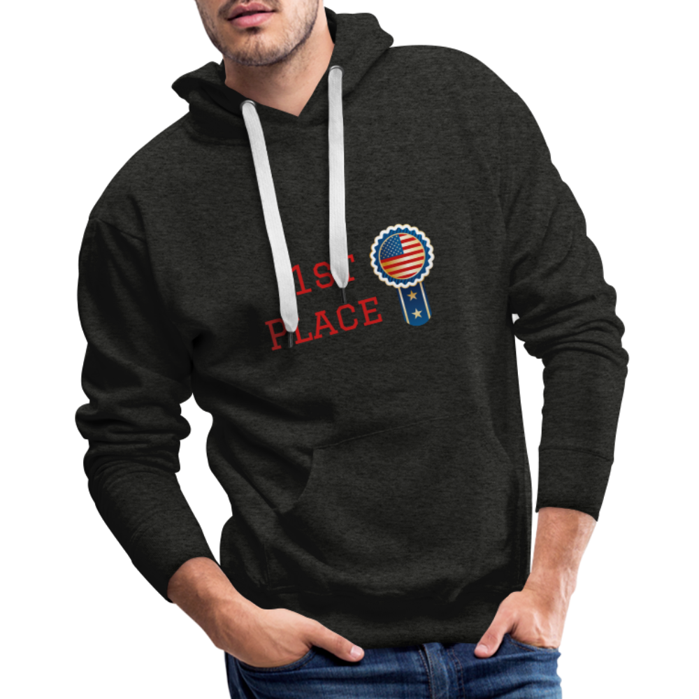 Men’s Premium Hoodie - charcoal grey