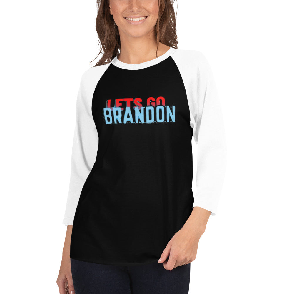 3/4 sleeve raglan shirt