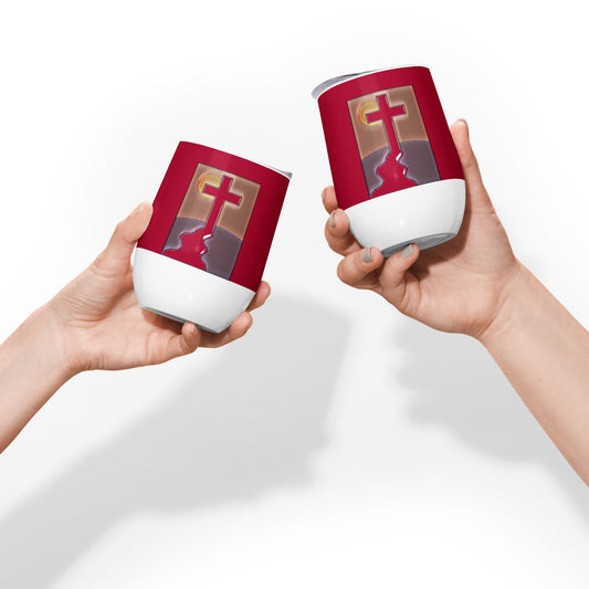 The Cross Wine tumbler